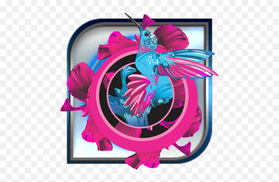 Pink Blue Bird Theme U2013 Google Play - Picture Frame Emoji,Blue Bird Emoji