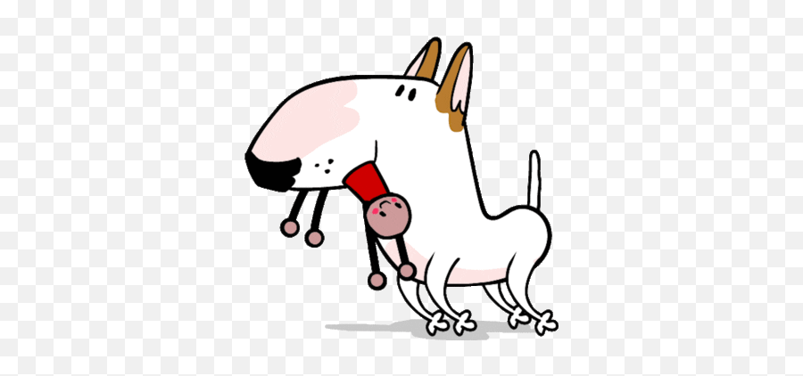 Dog Sticker - Jimmy The Bull Sticker Emoji,Android Bee Emoji