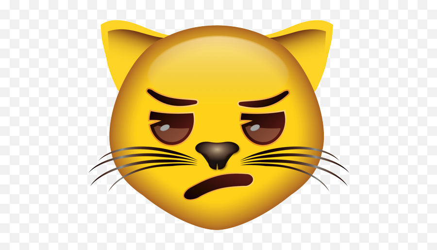 Emoji - Speak No Evil Cat Emoji,Angry Cat Emoji
