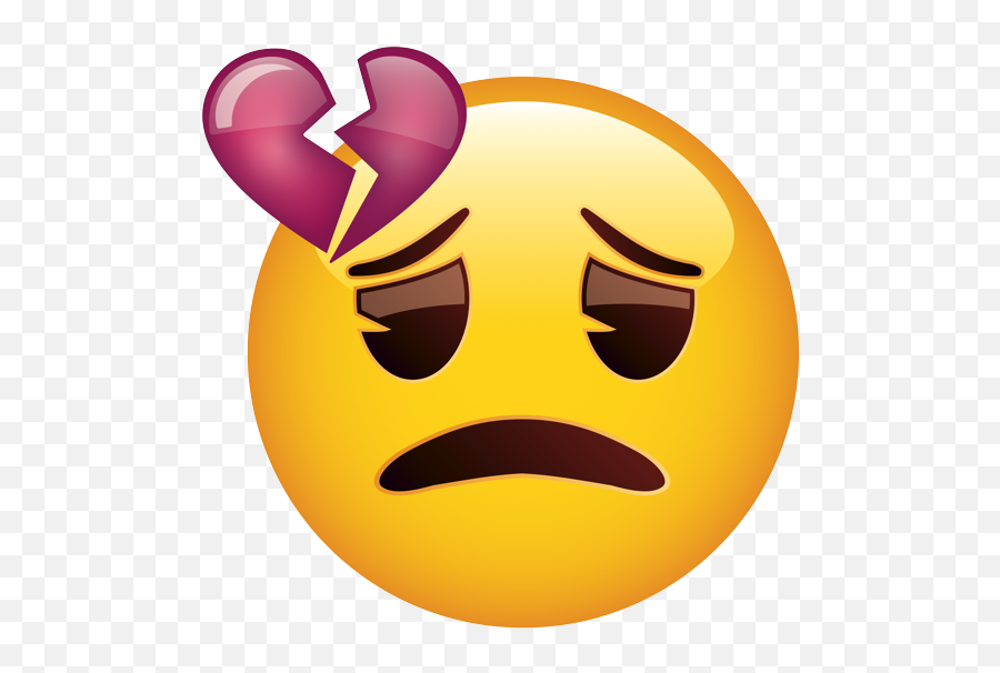 Emoji - Brocket Heart,Upset Emoji