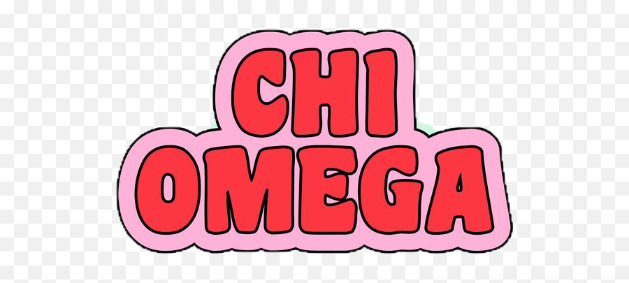 Sorority Chiomega Chi Omega Freetoedit - Clip Art Emoji,Omega Emoji