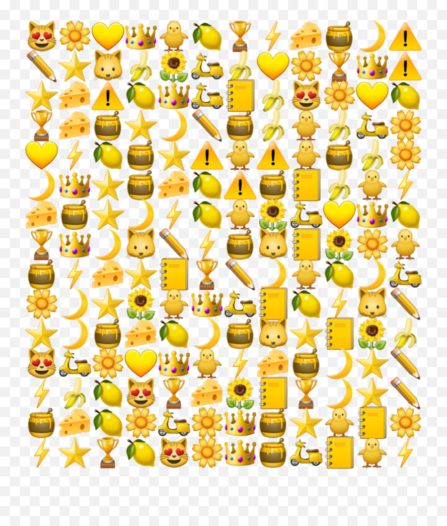 Emoji Emojis Yellow Bananas Flower - Clip Art,Paper Emojis