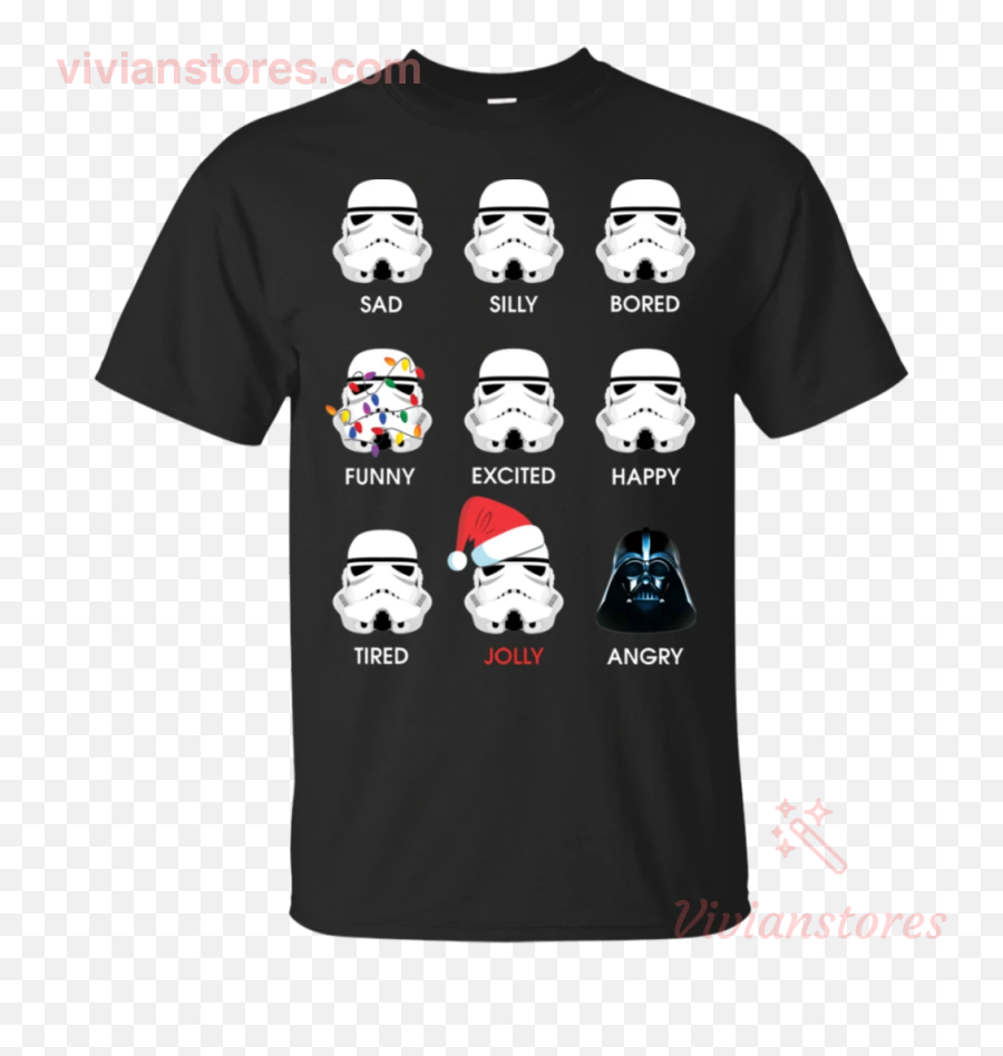 Star Wars Emoji Emotion Xmas T - Trailer Park Boys Tshirt,Star War Emoji