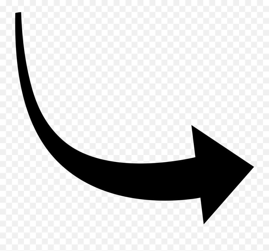 Computer Icons Royalty - Transparent Background Curved Arrow Emoji,Black Arrow Emoji