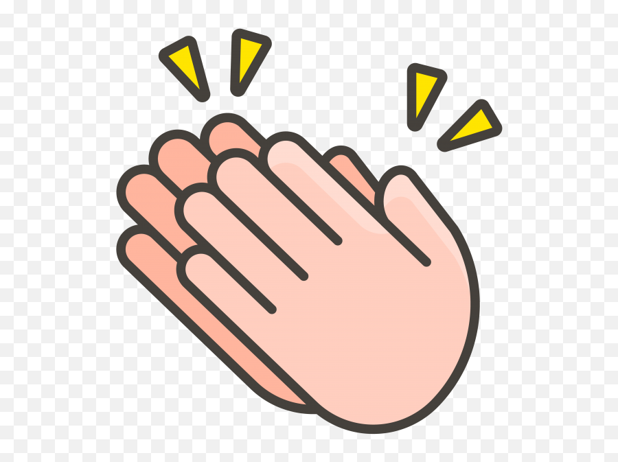 Clapping Hands Emoji - Clipart Clapping Hands,Hands Clapping Emoji