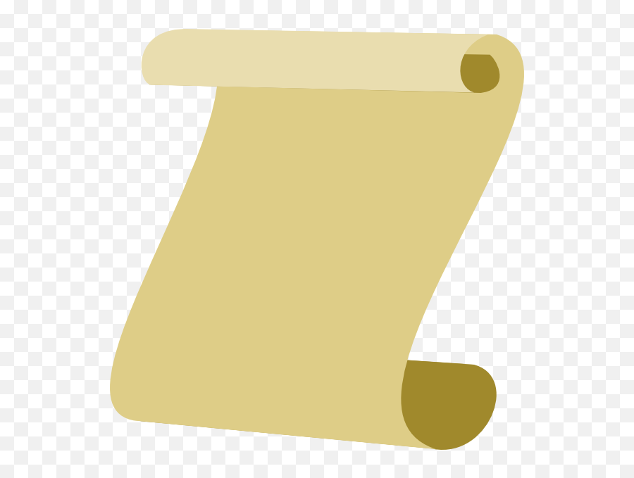 Scroll Clipart 4 - Scroll Document Emoji,Scroll Emoji