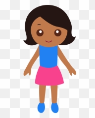 Free Black Girl Cartoon Png Download Free Clip Art Free - Girl Clipart Emoji,Black Girl Emoji