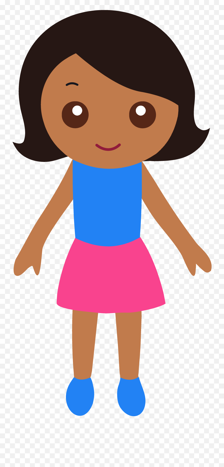 Free Black Girl Cartoon Png Download Free Clip Art Free - Girl Clipart Emoji,Black Girl Emoji