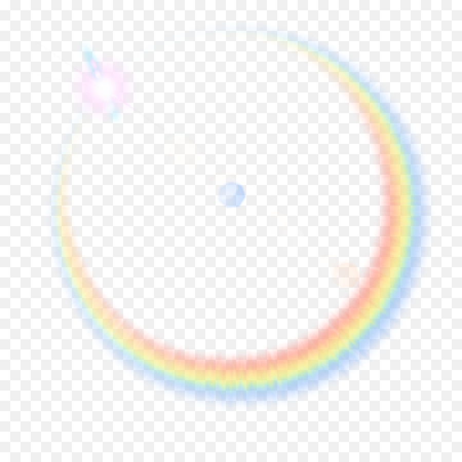 Rainbow Glare - Circle Emoji,Glare Emoji
