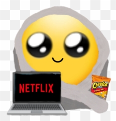 The Newest Chill Stickers - Puppy Eyes Face Emoji