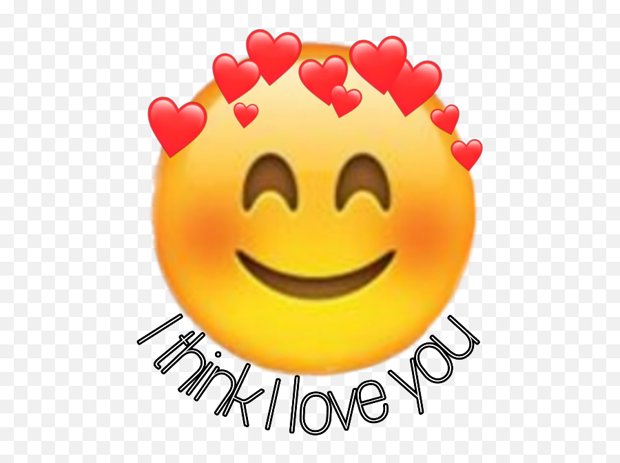Love Inlove Picsart Feelings Heart Emoji - Smiley,Emoji Feelings