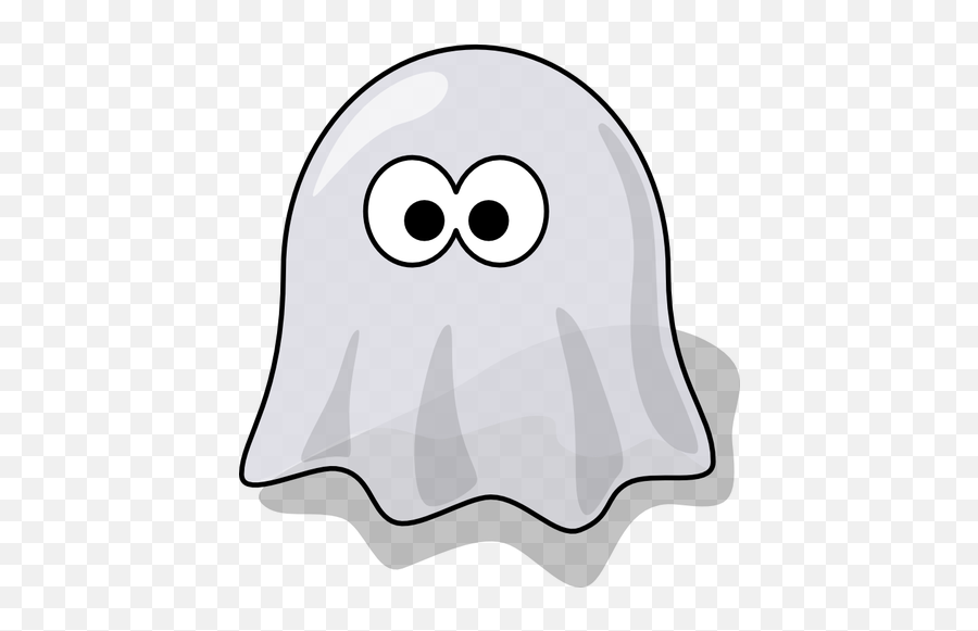 Caricatura Fantasma Vector - Ghost Png Emoji,Emoticon Asustado