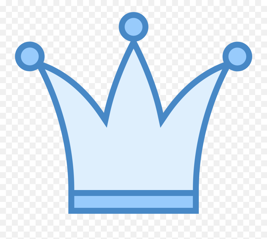 Baby Crown Clipart - Crown Icon Png Blue Emoji,Emoji De Corona