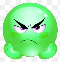 mq green angry emoji emojis - Sticker by Marras Angry Face