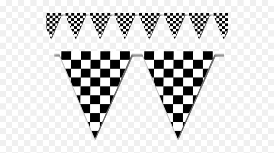 Transparent Checkered Flag Banner Clipart - Checkered Flag Banner Emoji,Race Flag Emoji