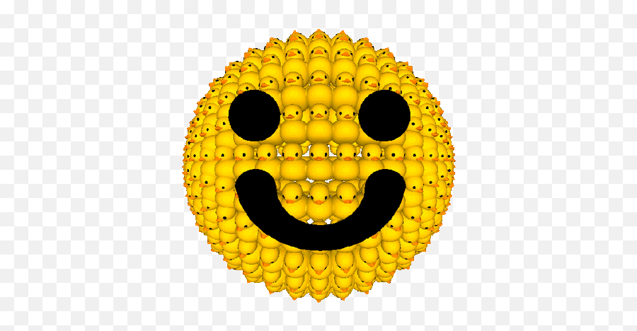 Smiley Fun Face Duck Enten Yellow Gif Emoji,Duck Emoticon