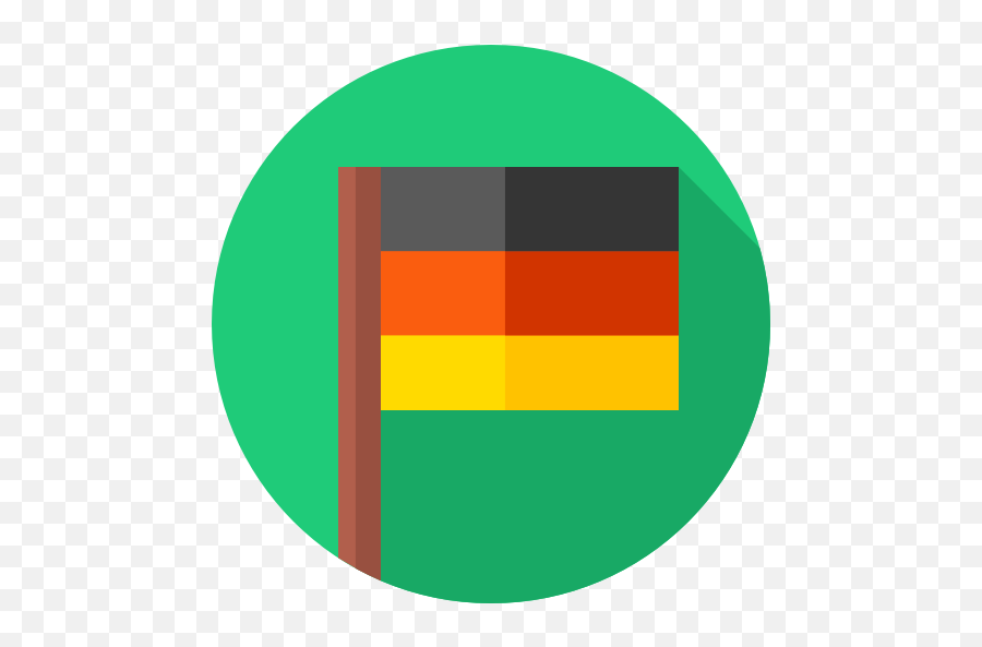 German Flag Icon At Getdrawings Free Download - Flat German Icon Png Emoji,Flag Rocket Emoji