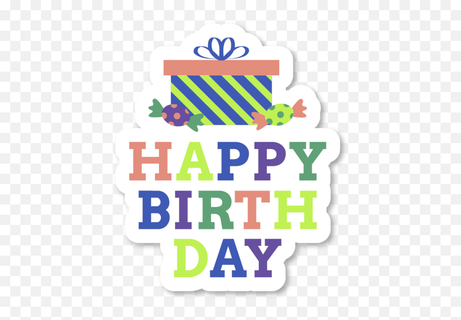 Download Sticker Happybirthday Day Paper Birthday Cake - Kumpfmüller Emoji,Birthday Cake Emoticon For Facebook