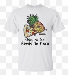 Pineapple Pizza Love Hoodie Slimfit Tn11189 - Shalamon Ananas Emoji,Emoji Shhh
