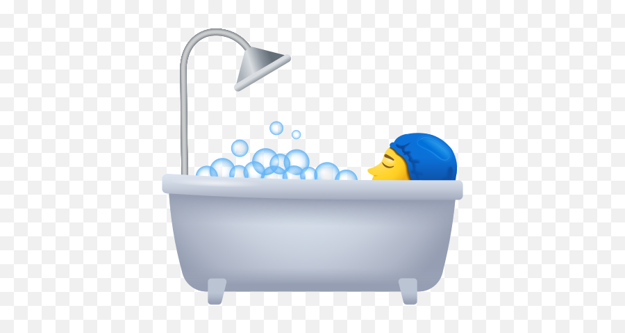 Person Taking Bath Icon - Bathtub Emoji,Plumbing Emoji