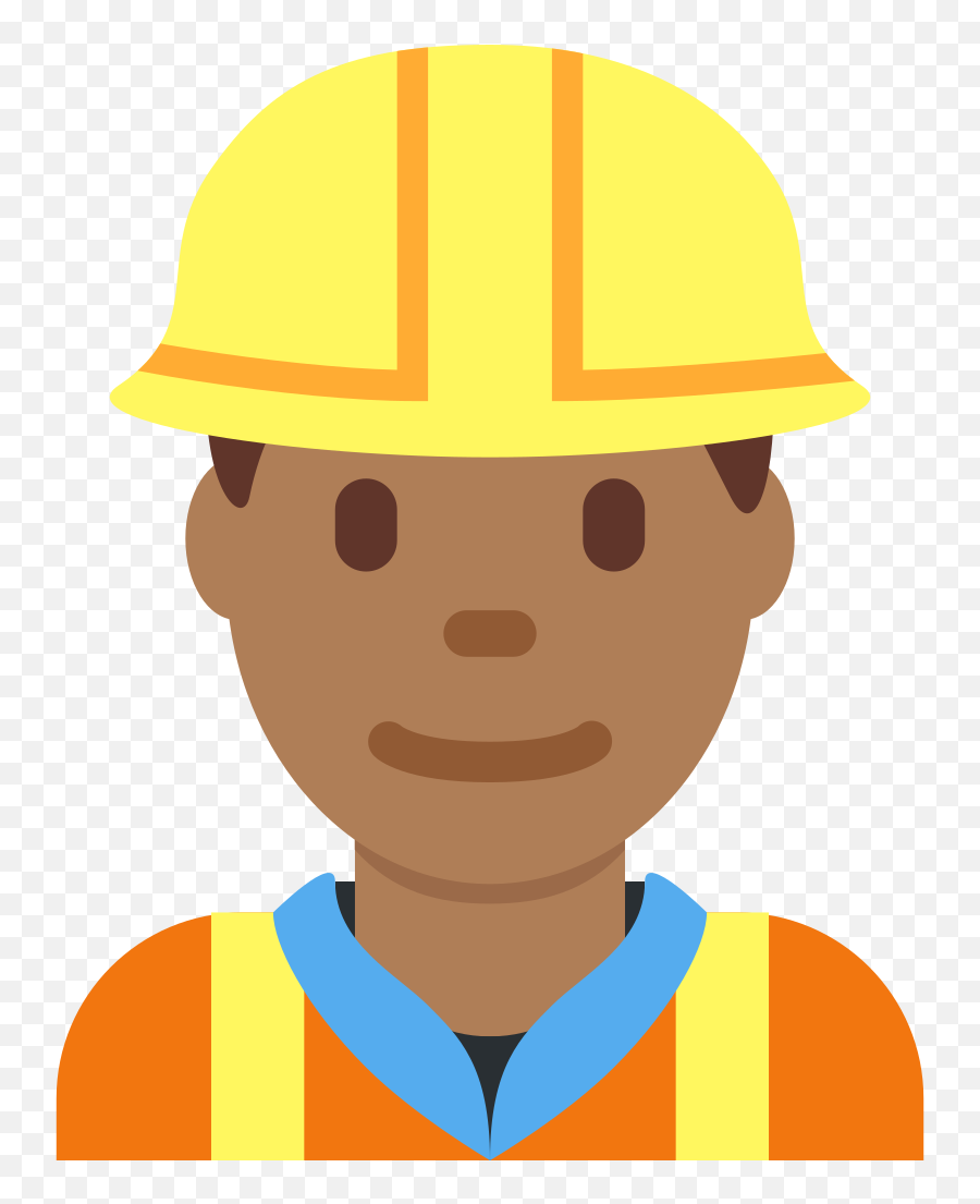 Twemoji2 1f477 - Construccion Emoji,Helmet Emoji
