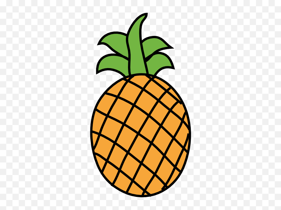 Pineapple Clip Art 2 - Clipartix Pineapple Clip Art Emoji,Pineapple Emoji