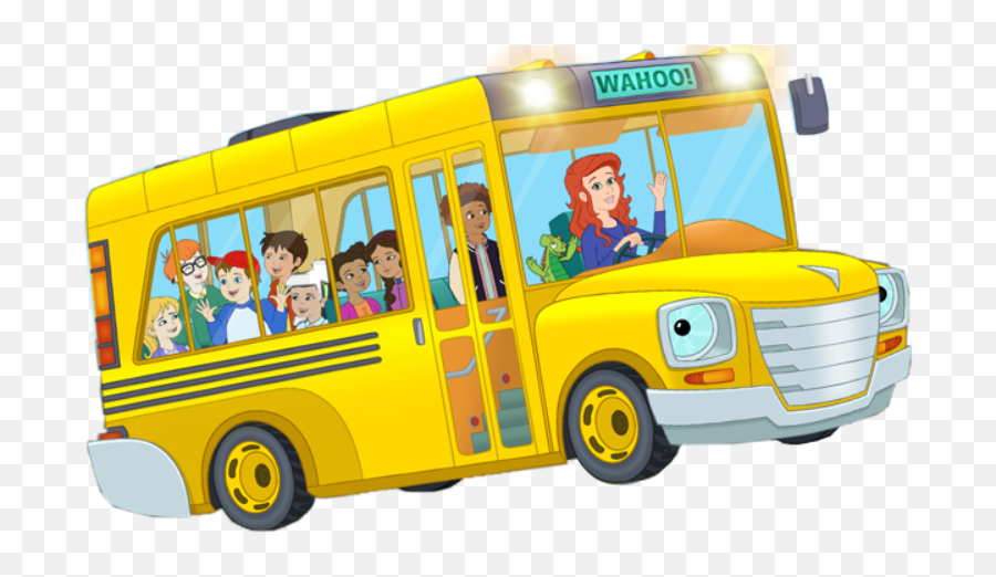 School Bus Stickers - Magic School Bus 2 Emoji,School Bus Emoji