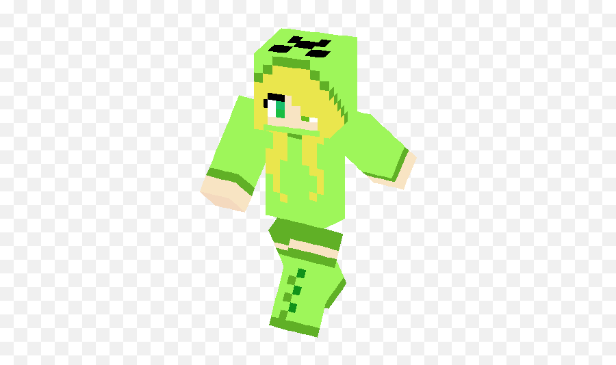 Minecraft Skins Cute Emo Girl - Catet P Minecraft Cute Creeper Skin Emoji,Creeper Emoji