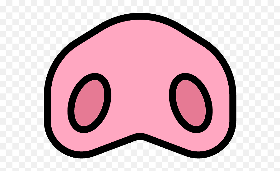 Pig Nose Emoji Clipart Free Download Transparent Png - Dot,Piggy Emoticons