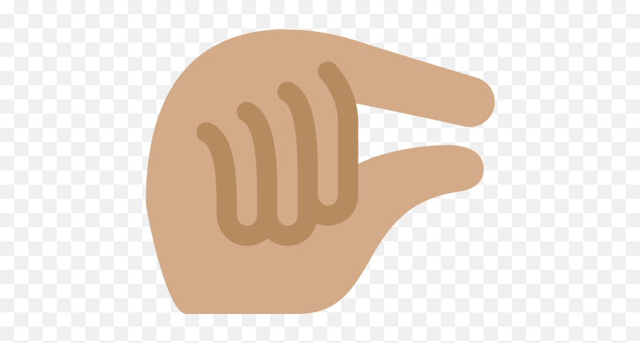 Medium Skin Tone Emoji - Sign,Pinching Hand Emoji