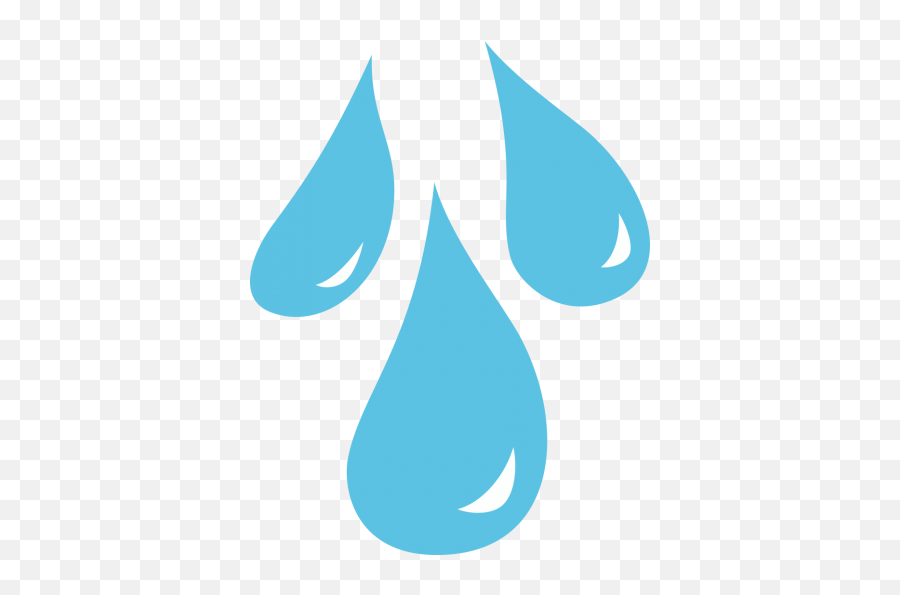 Collection Of Free Teardrop Vector Sweat Drop - Water Droplets Clip Art Emoji,Sweat Drop Emoji