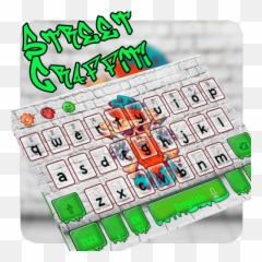 Street Graffiti Wall Keyboard - Dot Emoji,Spray Paint Emoji