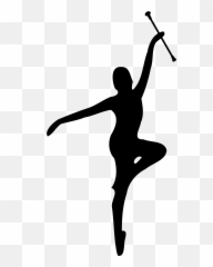 Dancer Clipart Majorette - Majorettes Art Emoji