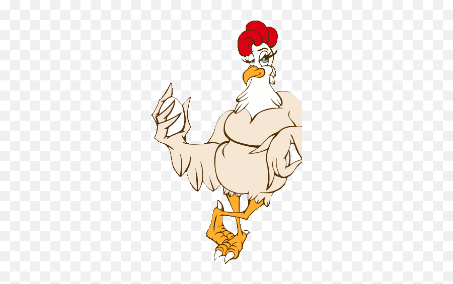 Chickens Gifs - Mean Are You Chicken Gif Emoji,Hen Emoji