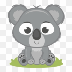 Pin - Clipart Cute Koala Bear Emoji,Koala Bear Emoji