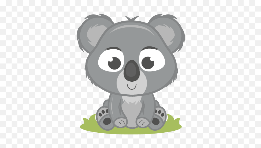 Pin - Clipart Cute Koala Bear Emoji,Koala Bear Emoji