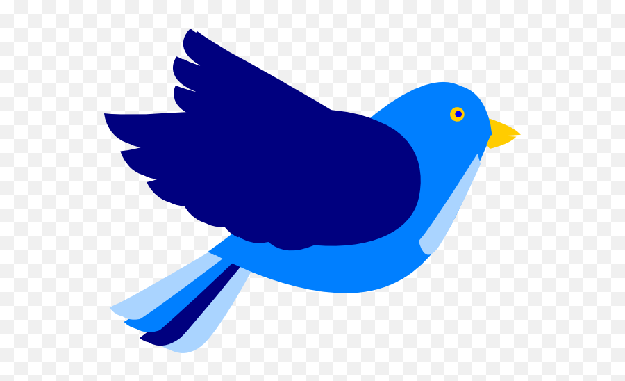 Bird Clipart Image Clip Art Cartoon Of - Transparent Background Bluebird Clipart Emoji,Bluebird Emoji