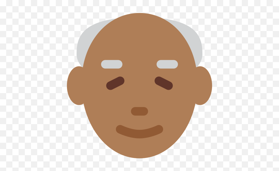 Old Man Emoji With Medium - Illustration,Old Emojis
