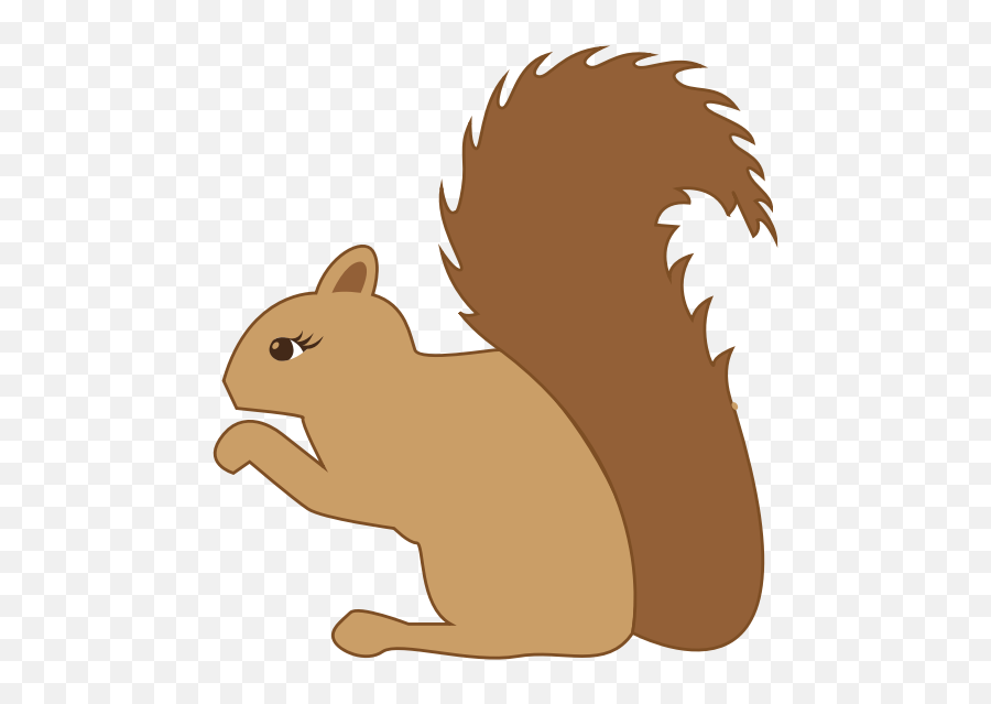 Cute Squirrel - Squirrel Silhouette Png Emoji,Three Monkeys Emoji