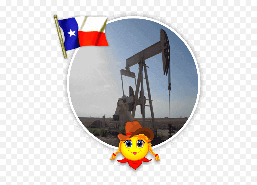Clean And Sober America Get Help Now - Oil Well Emoji,Texas Flag Emoticon