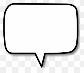 Speech Bubble No Cartoon Bubble Clipart - Rounded Rectangle Callout Png Emoji,Think Bubble Emoji