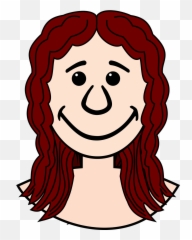 Comic Face Frau Human Mama - Clip Art Grandma Head Transparent Emoji,Hand Chin Emoji