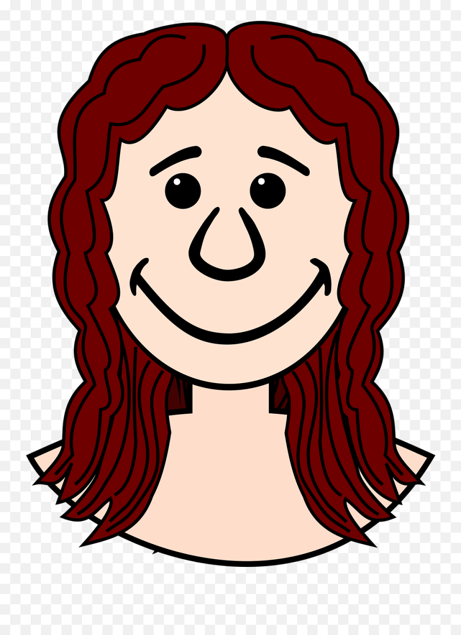 Comic Face Frau Human Mama - Clip Art Grandma Head Transparent Emoji,Hand Chin Emoji