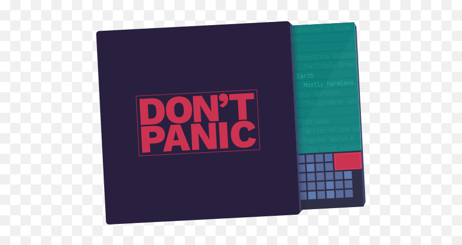 Wikimedia Commons - Guide To The Galaxy Don T Panic Book Emoji,Galaxy 5 Emojis