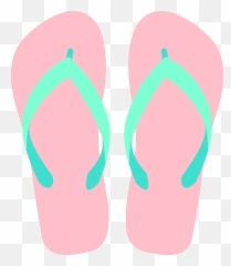 Sunglasses Clipart Flip Flop - Transparent Background Emoji