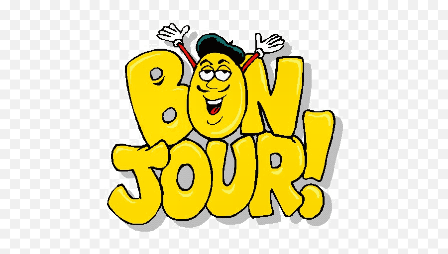 Bonjour Buongiorno Immagini Buongiorno Divertente - France In Bubble Writing Emoji,France Emoji