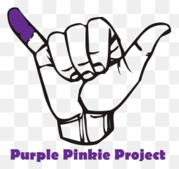 Finger Clipart Pinkie Finger - Png Download Full Size Transparent Shaka Png Emoji,Crossed Finger Emoji