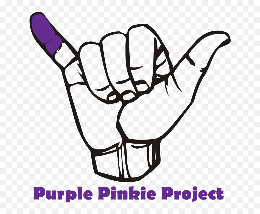 Finger Clipart Pinkie Finger - Png Download Full Size Transparent Shaka Png Emoji,Crossed Finger Emoji