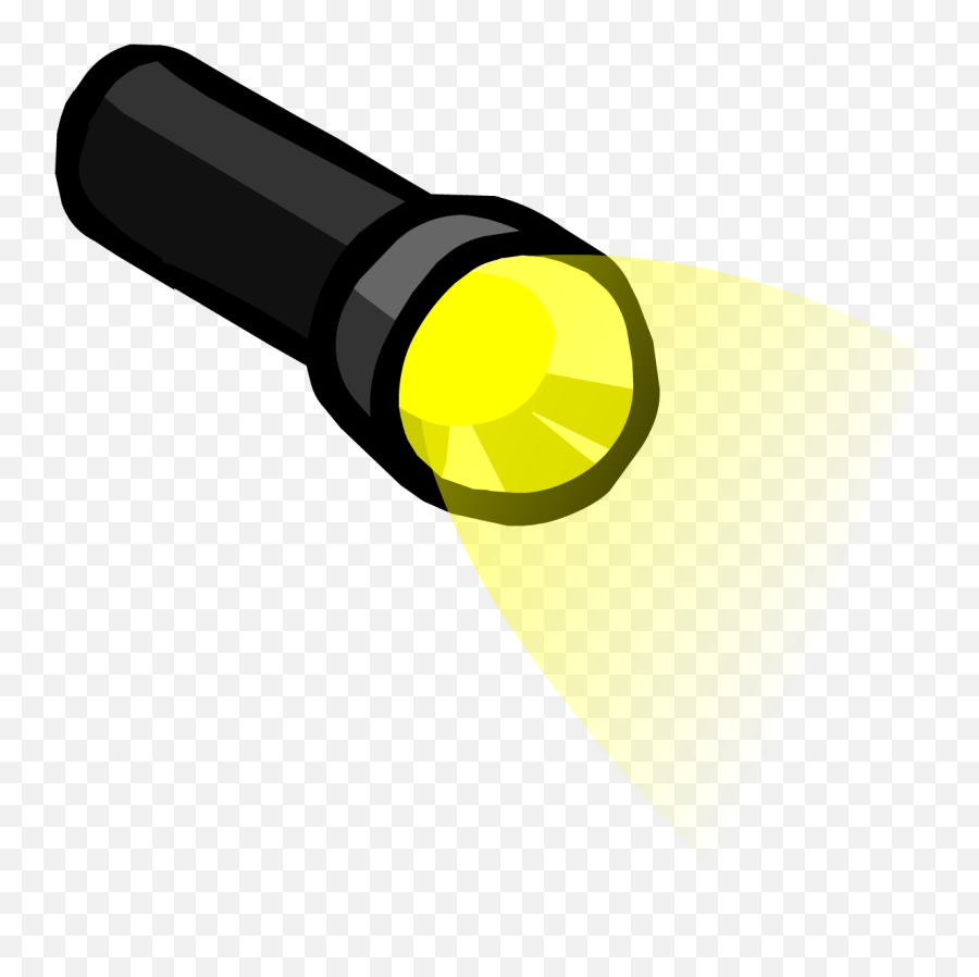 Flashlight Clipart Transparent - Flashlight Cartoon Png Emoji,Torch Emoji