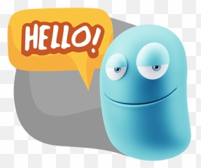 3D Blue Smiley Stickers by Pallavi Kalyanam - Stock Photography Emoji